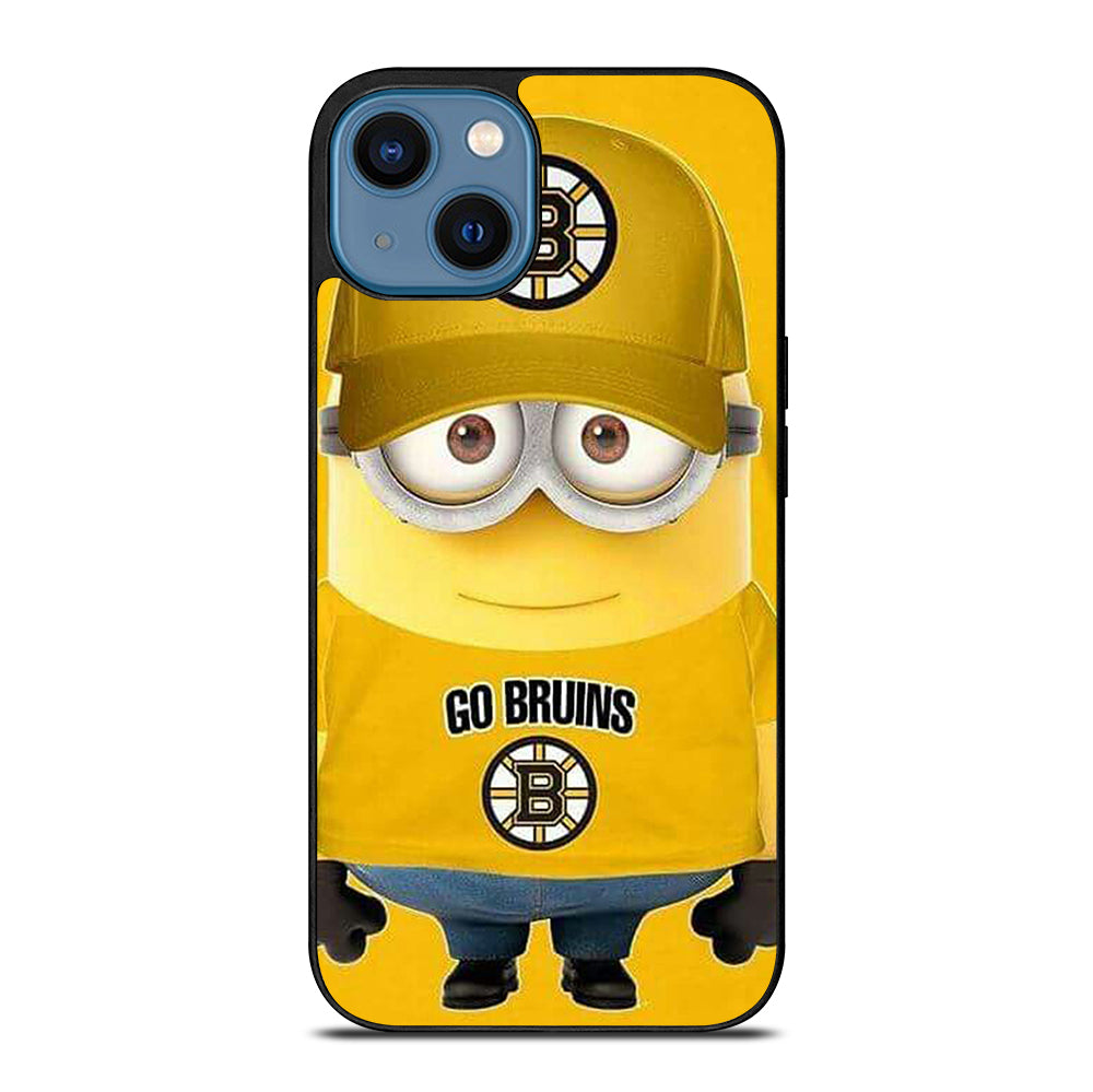 BOSTON BRUINS MINION iPhone 14 Case Cover