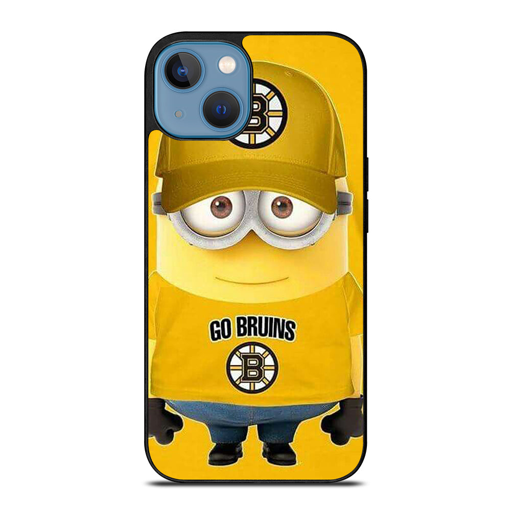 BOSTON BRUINS MINION iPhone 13 Case Cover