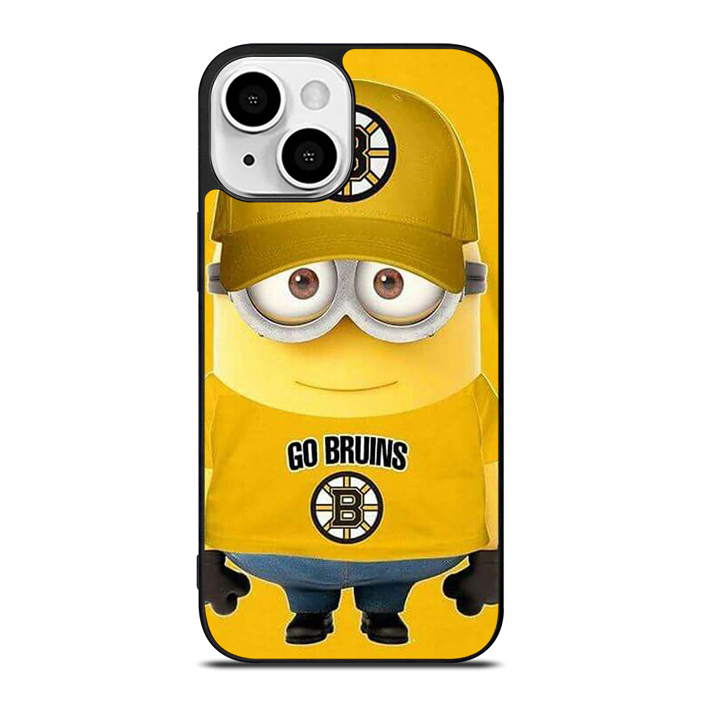 BOSTON BRUINS MINION iPhone 13 Mini Case Cover