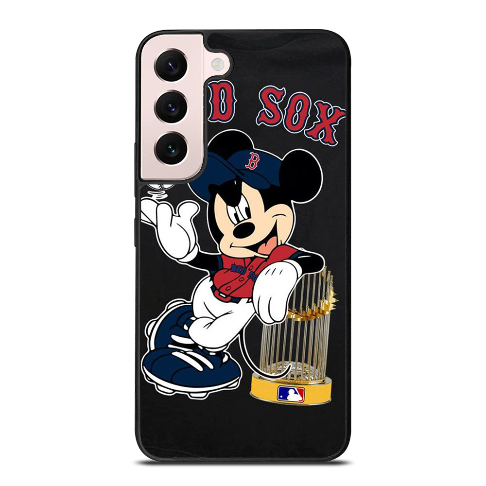 BOSTON RED SOX MICKEY MOUSE Samsung Galaxy S22 Plus Case Cover