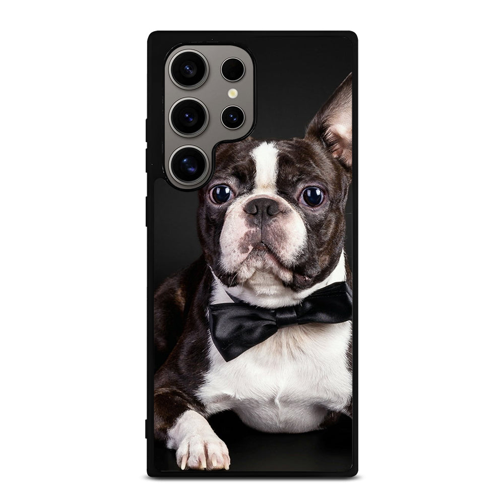 BOSTON TERRIER DOG Samsung Galaxy S24 Ultra Case Cover