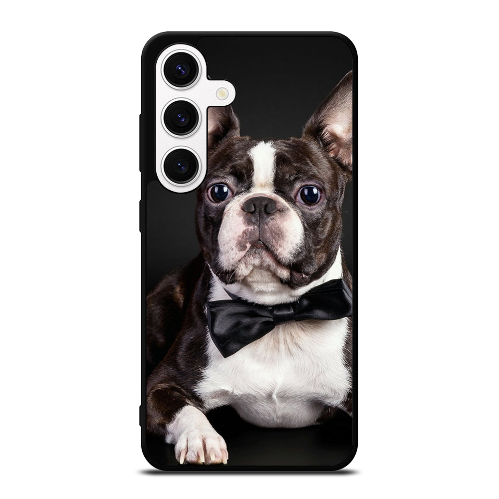 BOSTON TERRIER DOG Samsung Galaxy S24 Case Cover