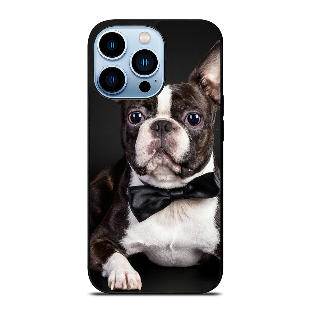 BOSTON TERRIER DOG iPhone 13 Pro Max Case Cover