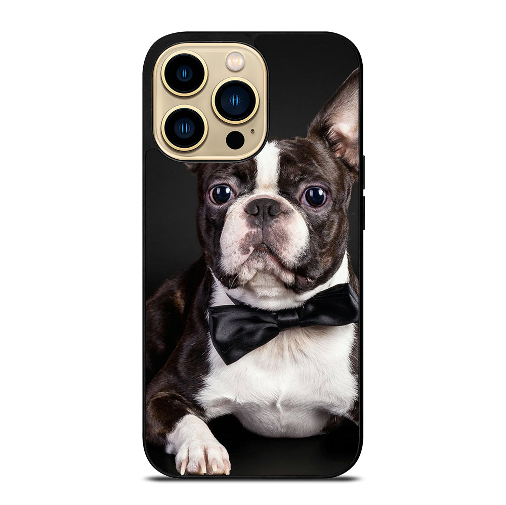 BOSTON TERRIER DOG iPhone 14 Pro Max Case Cover