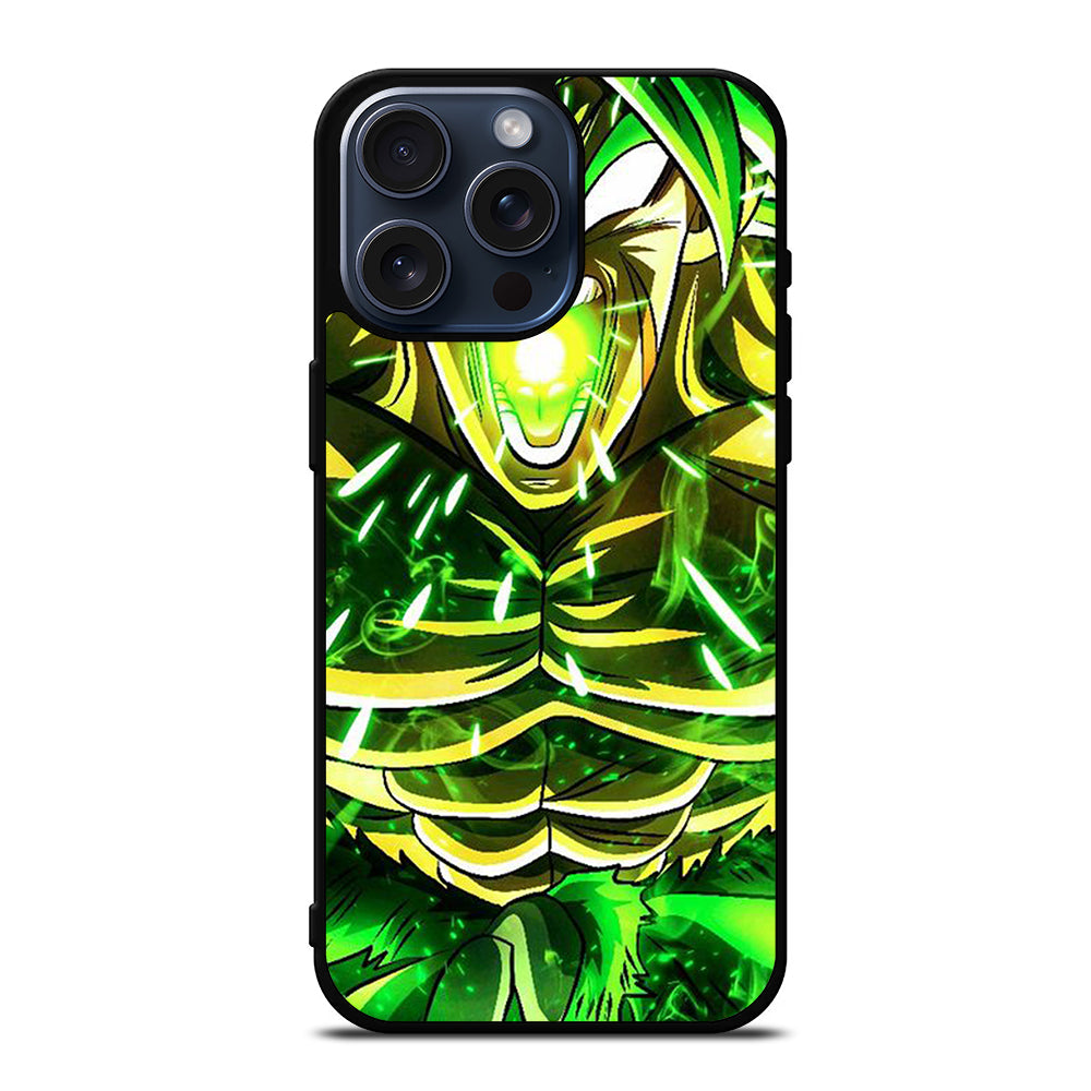 BROLY DRAGON BALL MANGA iPhone 15 Pro Max Case Cover