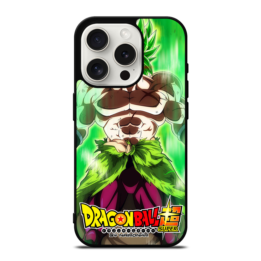 BROLY DRAGON BALL SUPER ANIME iPhone 15 Pro Case Cover