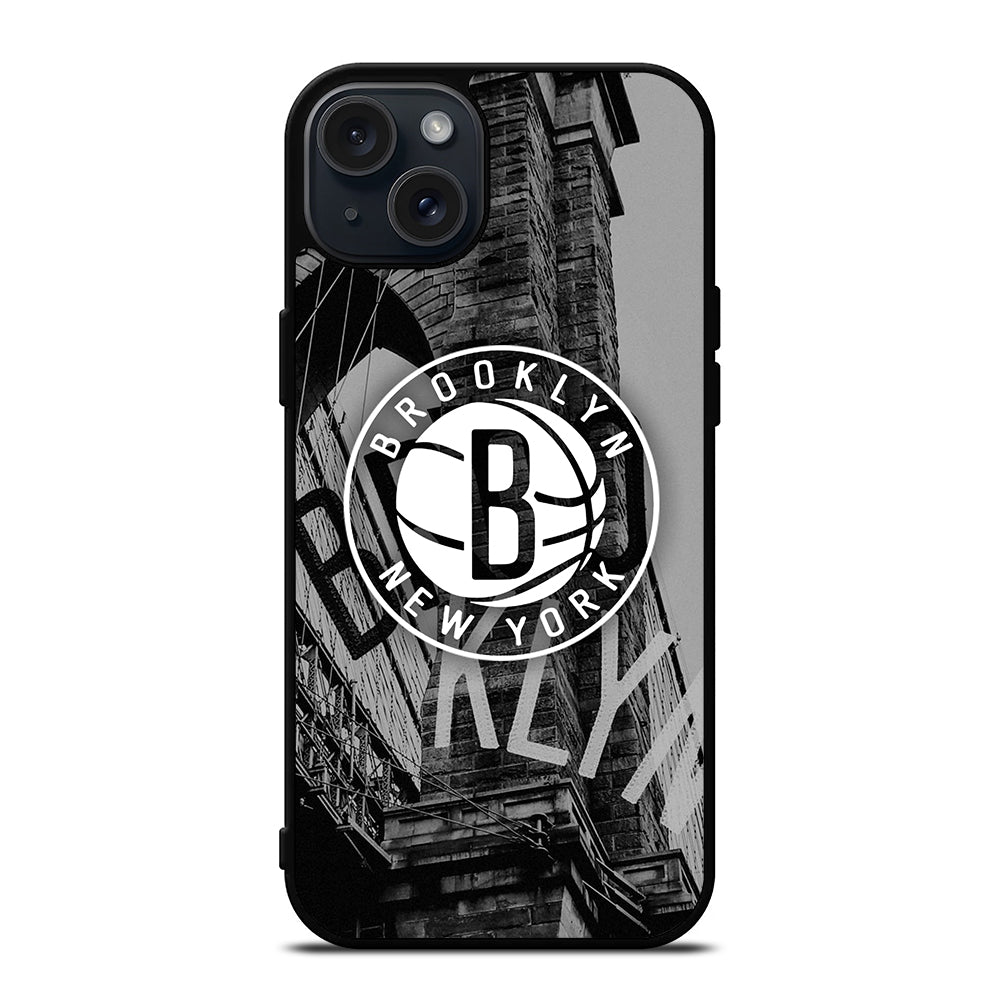 BROOKLYN NETS LOGO 1 iPhone 15 Plus Case Cover