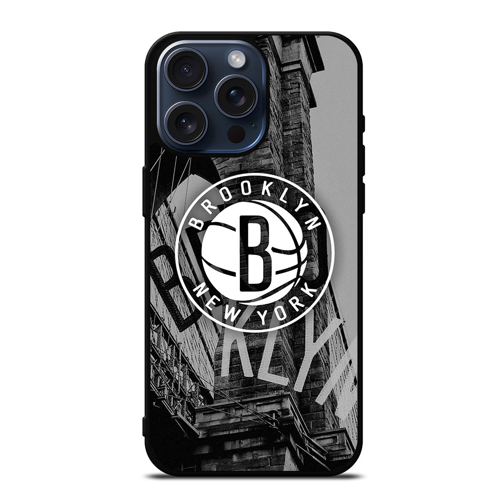 BROOKLYN NETS LOGO 1 iPhone 15 Pro Max Case Cover