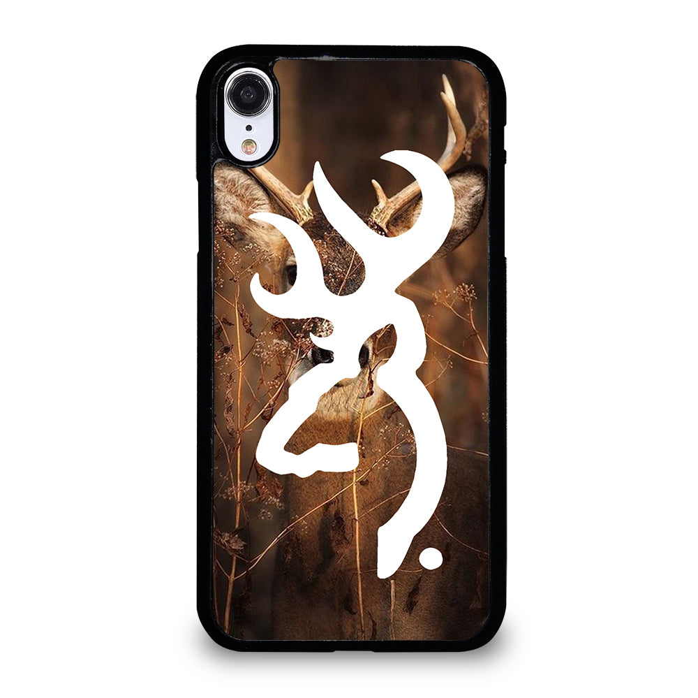 BROWNING DEER LOGO iPhone XR Case Cover