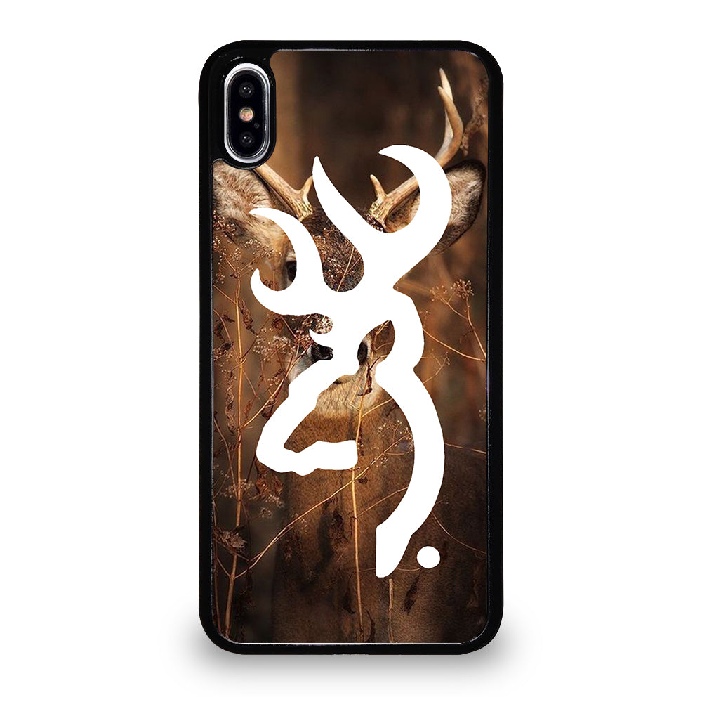 BROWNING DEER LOGO iPhone XS Max Case Cover