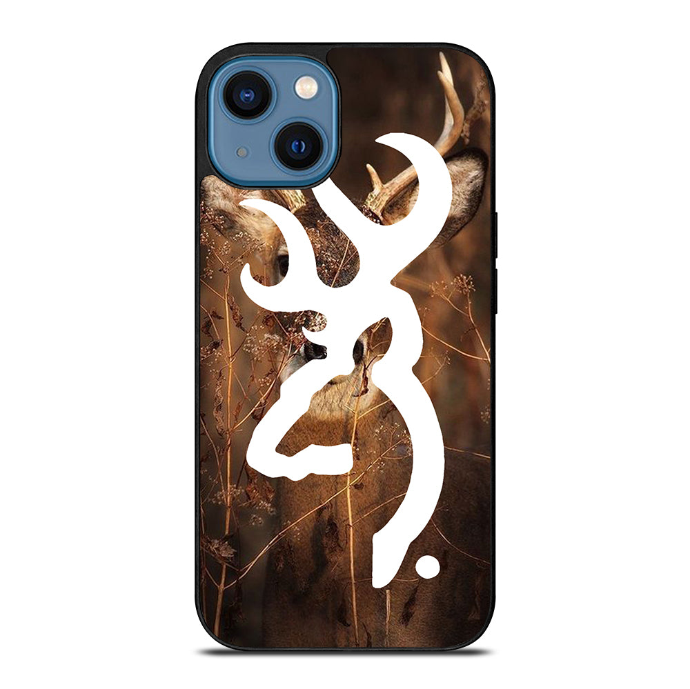 BROWNING DEER LOGO iPhone 14 Case Cover