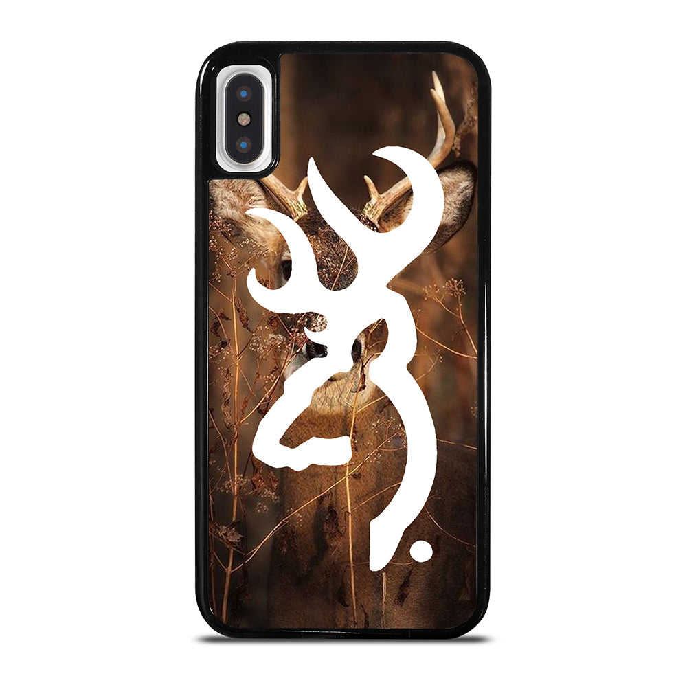 BROWNING DEER LOGO iPhone X / XS Case Cover