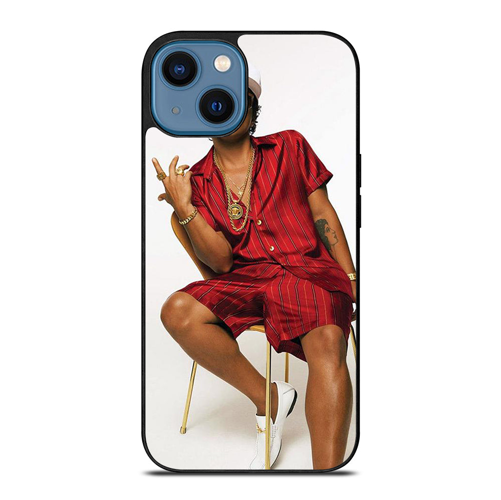 BRUNO MARS AMERICAN SINGER iPhone 14 Case Cover