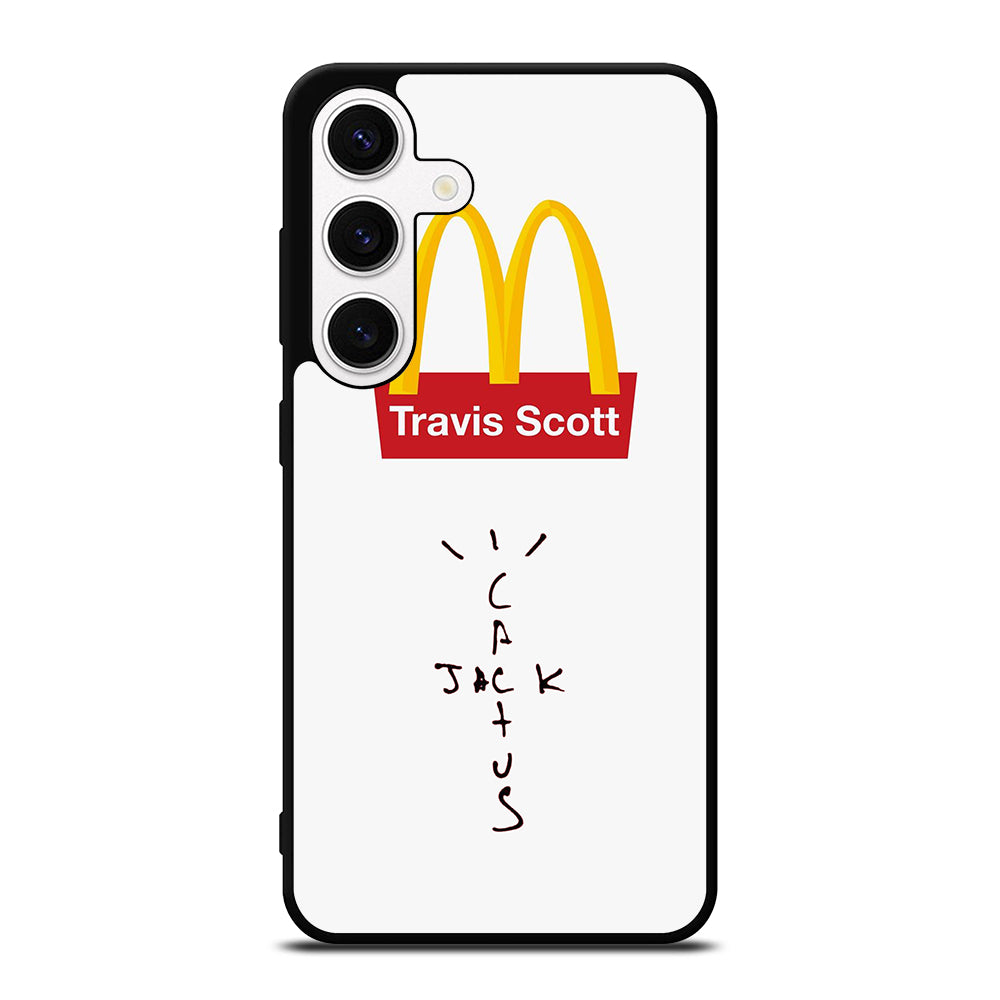 CACTUS JACK TRAVIS SCOTT MCDONALDS LOGO 1 Samsung Galaxy S24 Case Cover