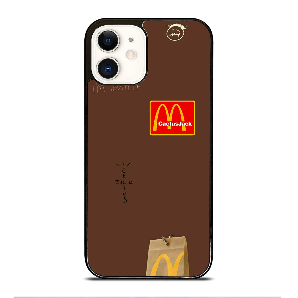 CACTUS JACK TRAVIS SCOTT MCDONALDS LOGO 2 iPhone 12 Case Cover