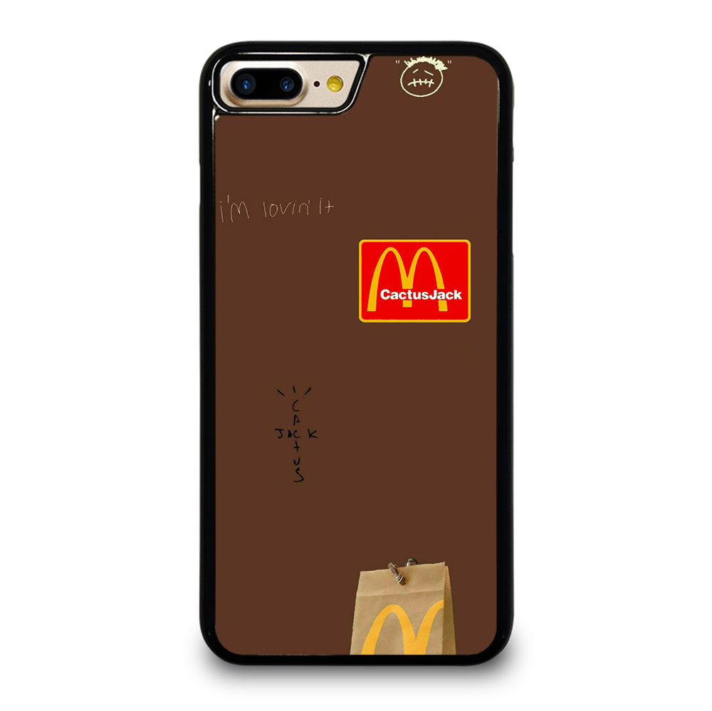 CACTUS JACK TRAVIS SCOTT MCDONALDS LOGO 2 iPhone 7 / 8 Plus Case Cover