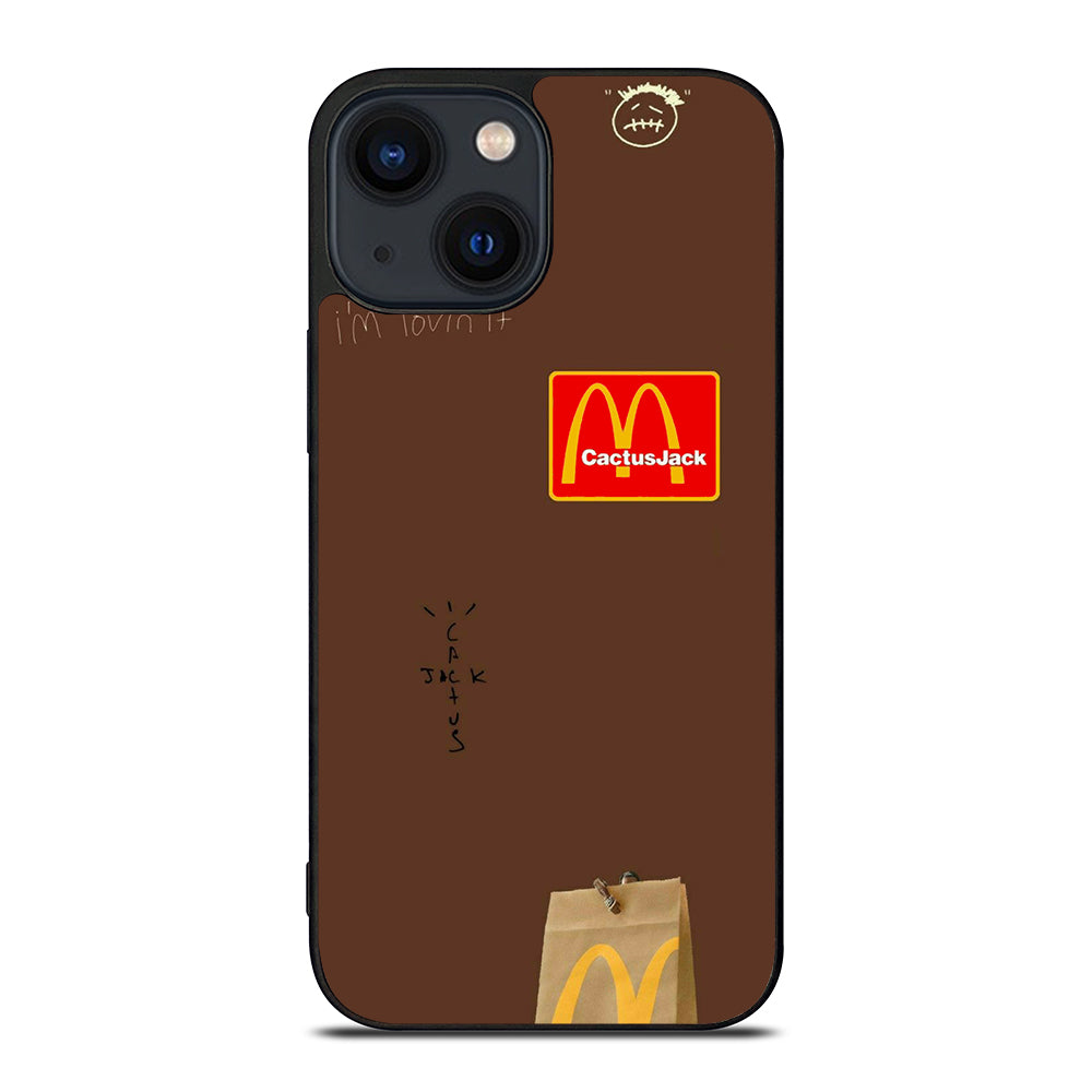 CACTUS JACK TRAVIS SCOTT MCDONALDS LOGO 2 iPhone 14 Plus Case Cover