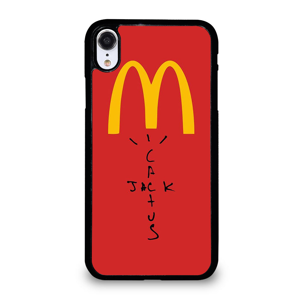 CACTUS JACK TRAVIS SCOTT MCDONALDS LOGO 3 iPhone XR Case Cover