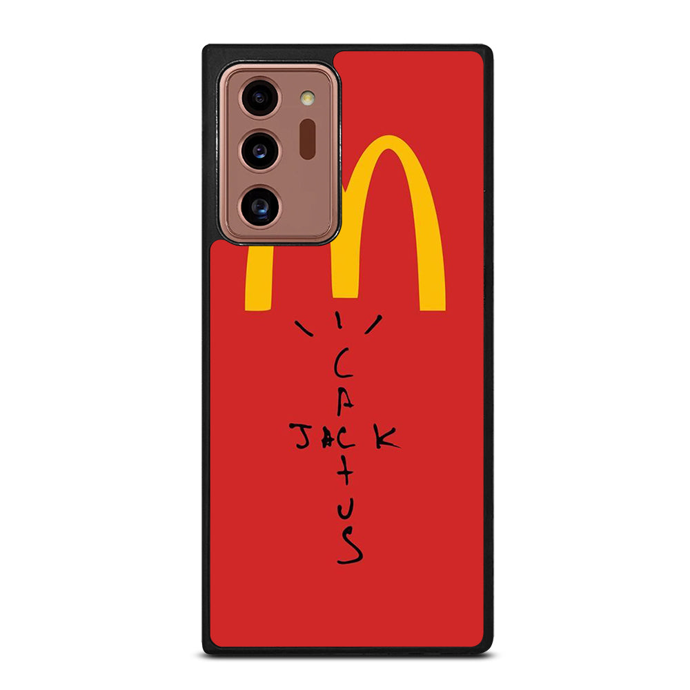 CACTUS JACK TRAVIS SCOTT MCDONALDS LOGO 3 Samsung Galaxy Note 20 Ultra Case Cover