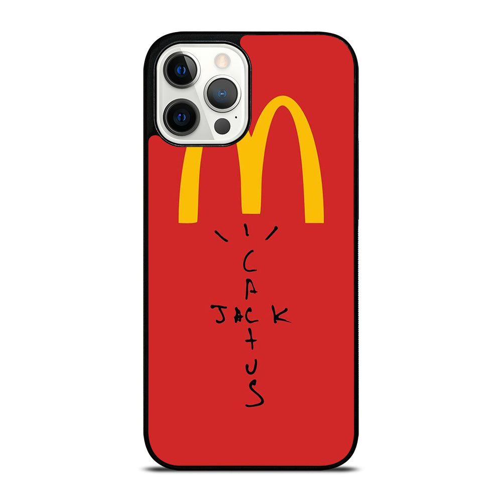 CACTUS JACK TRAVIS SCOTT MCDONALDS LOGO 3 iPhone 12 Pro Max Case Cover