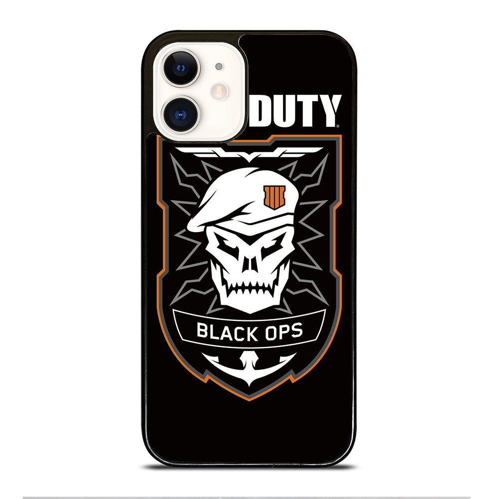 CALL OF DUTY BLACK OPS LOGO iPhone 12 Case Cover