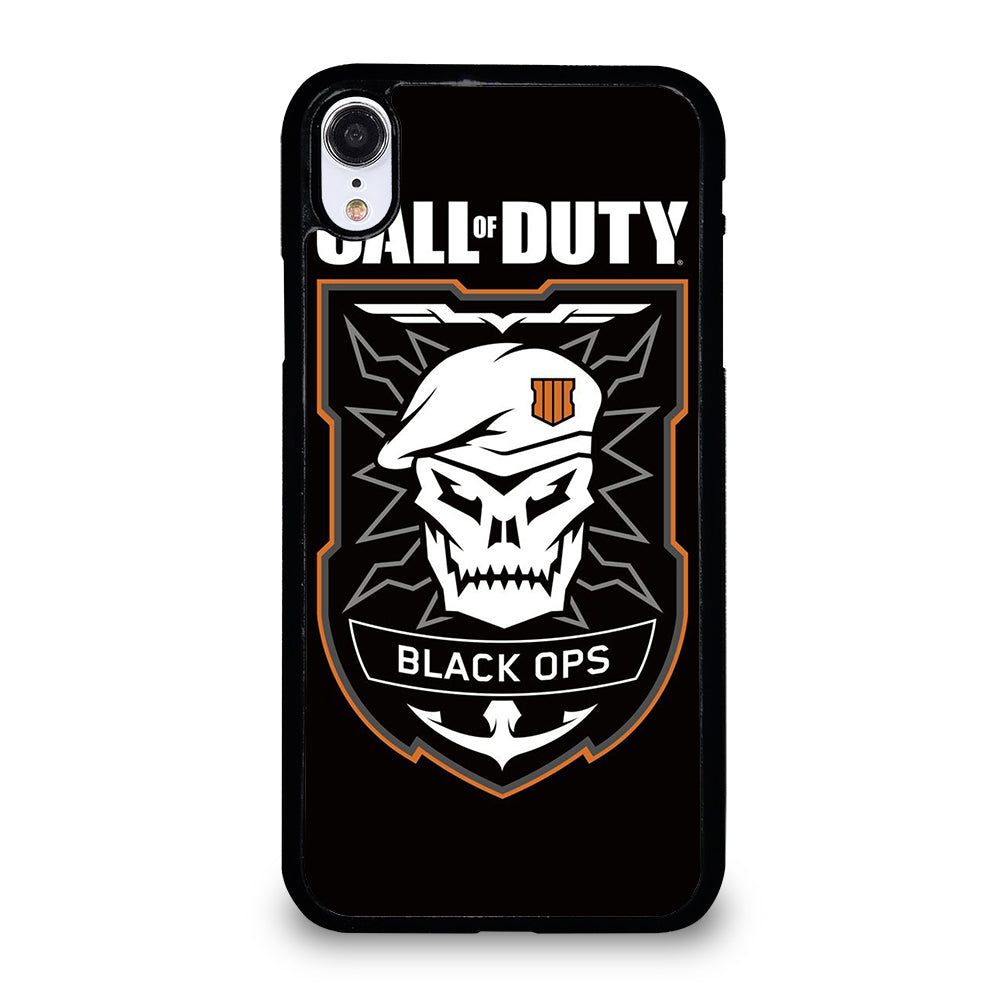 CALL OF DUTY BLACK OPS LOGO iPhone XR Case Cover