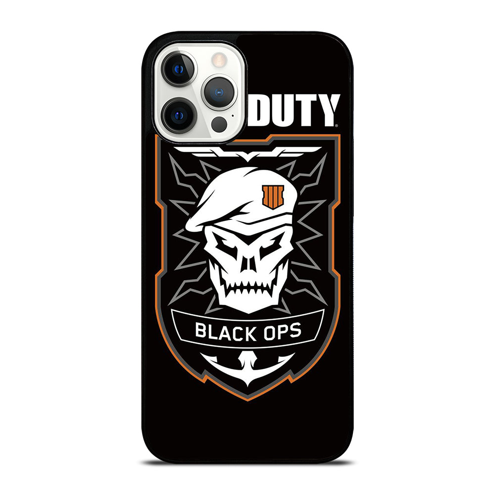 CALL OF DUTY BLACK OPS LOGO iPhone 12 Pro Max Case Cover