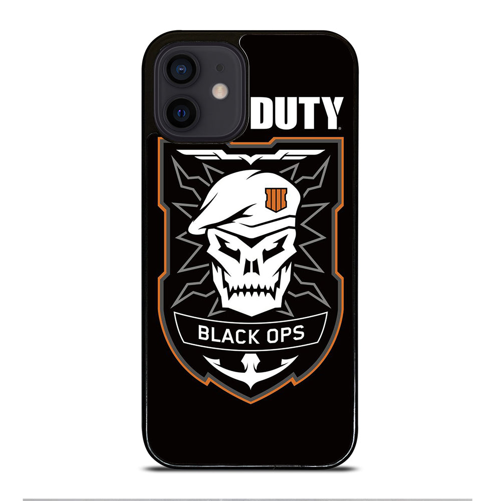 CALL OF DUTY BLACK OPS LOGO iPhone 12 Mini Case Cover