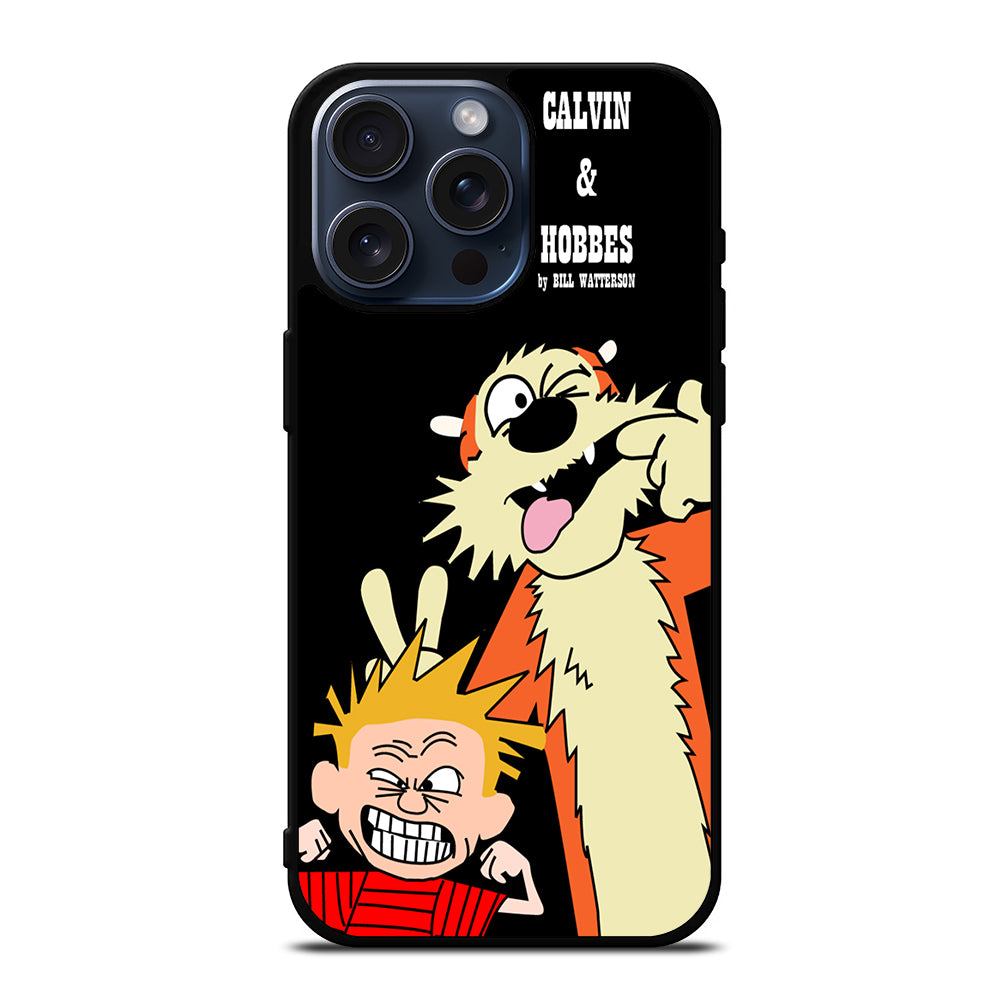 CALVIN AND HOBBES CARTOON SERIES iPhone 15 Pro Max Case Cover