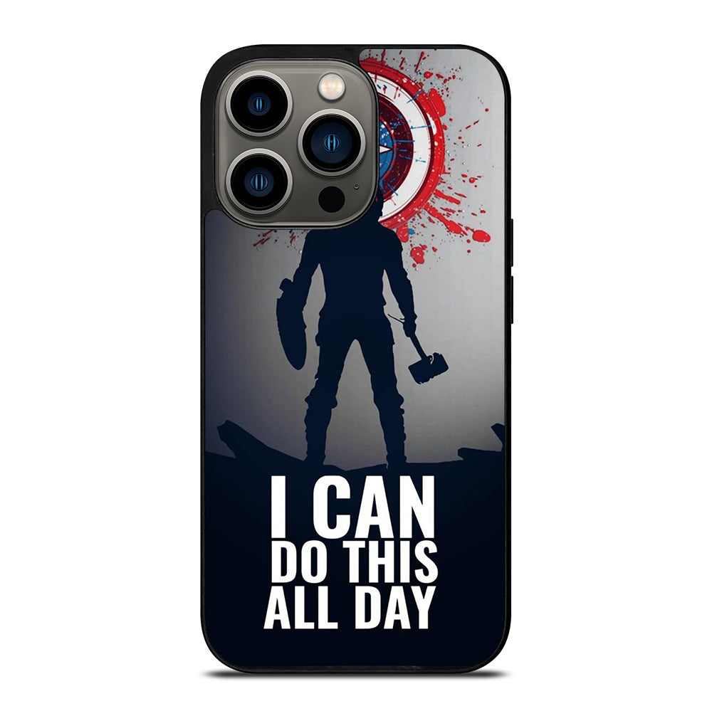 CAPTAIN AMERICA QUOTE iPhone 13 Pro Case Cover