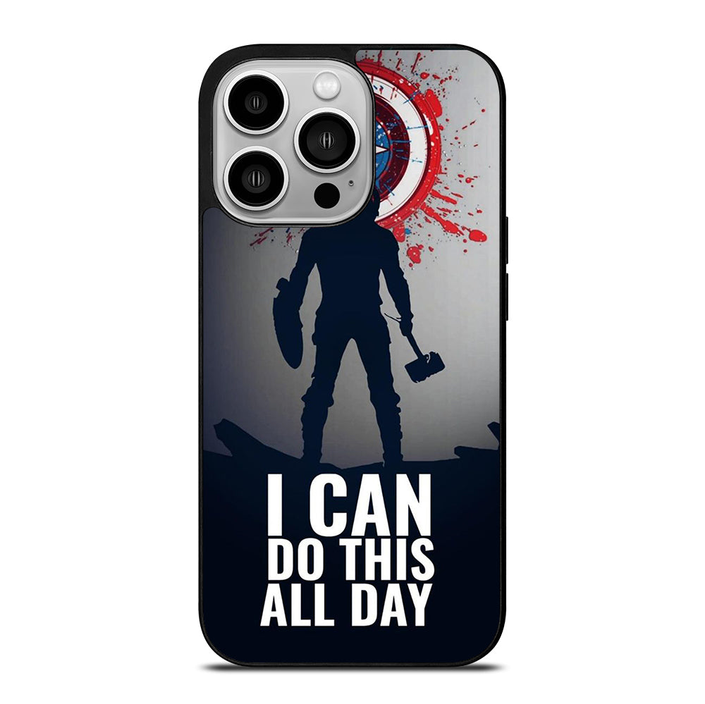 CAPTAIN AMERICA QUOTE iPhone 14 Pro Case Cover