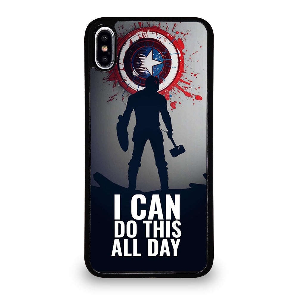 CAPTAIN AMERICA QUOTE iPhone XS Max Case Cover