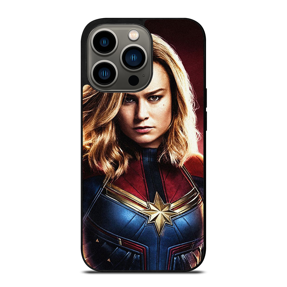 CAPTAIN MARVEL FACE iPhone 13 Pro Case Cover