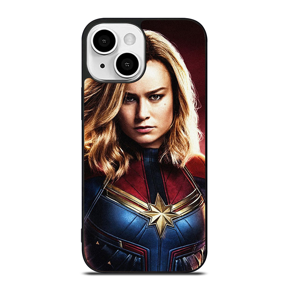 CAPTAIN MARVEL FACE iPhone 13 Mini Case Cover
