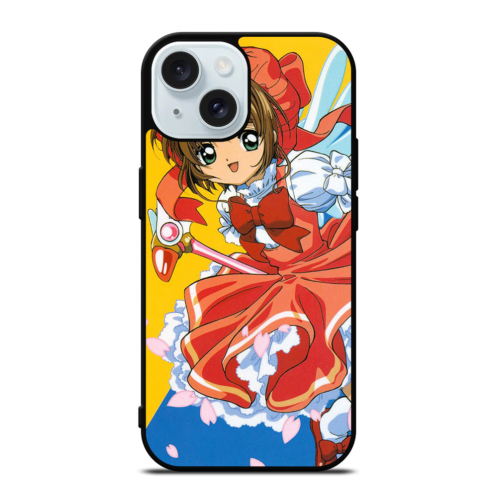 CARDCAPTOR SAKURA CUTE ANIME iPhone 15 Case Cover