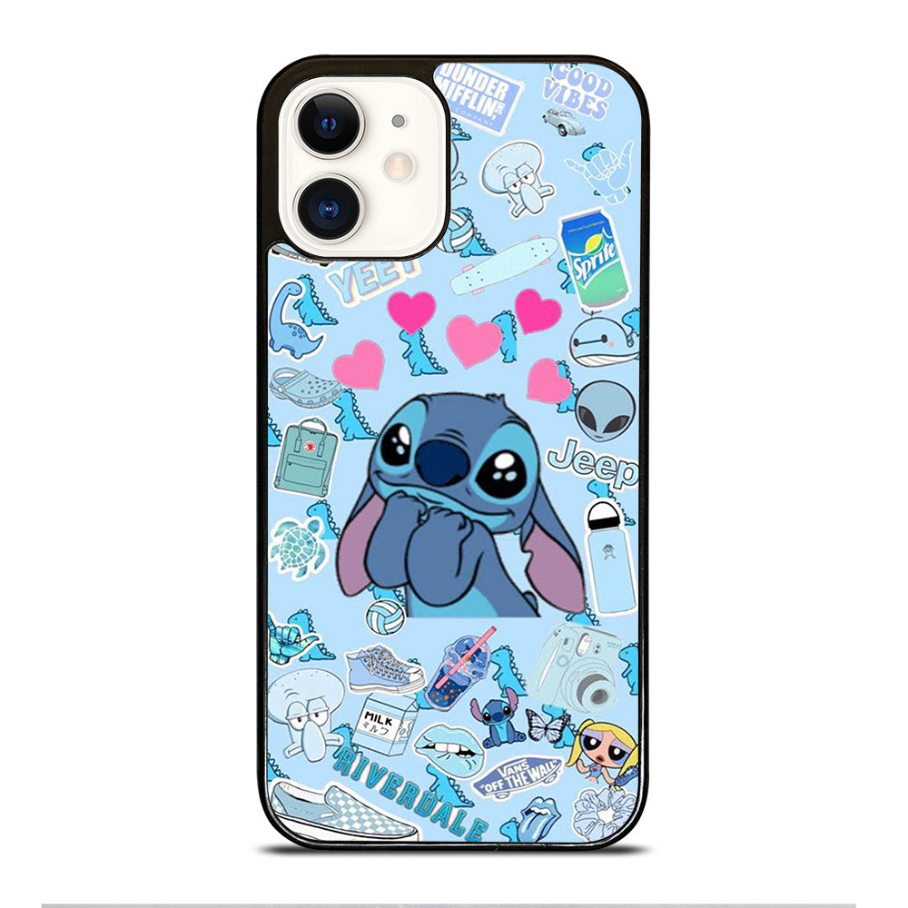CARTOON CUTE STITCH 1 iPhone 12 Case Cover
