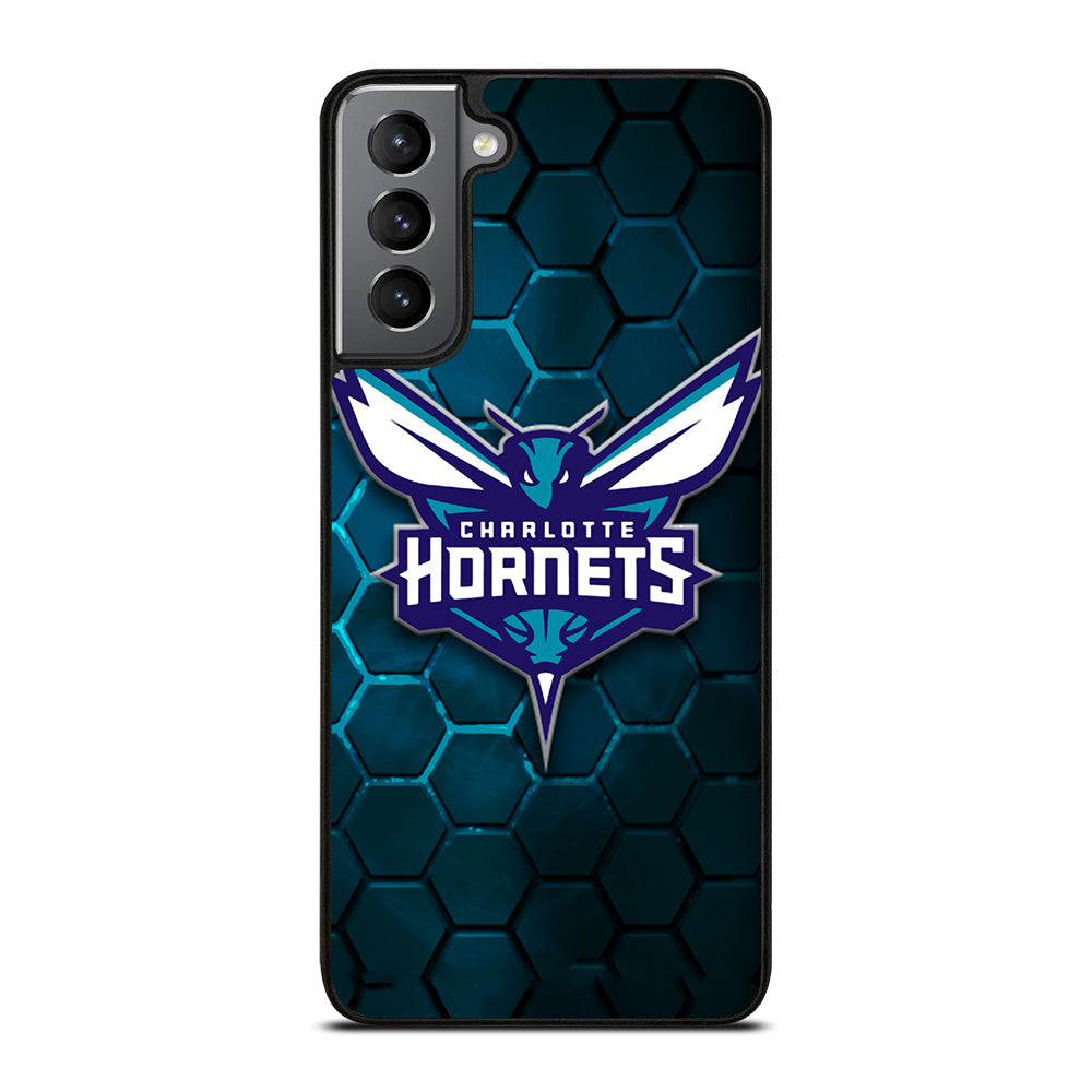 CHARLOTTE HORNETS HEXAGON LOGO 2 Samsung Galaxy S21 Plus Case Cover