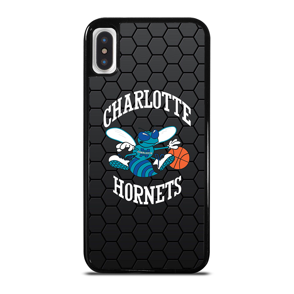 CHARLOTTE HORNETS HEXAGON LOGO iPhone X / XS Case Cover