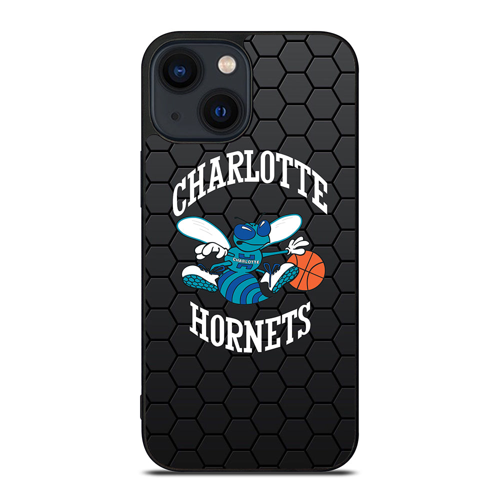 CHARLOTTE HORNETS HEXAGON LOGO iPhone 14 Plus Case Cover
