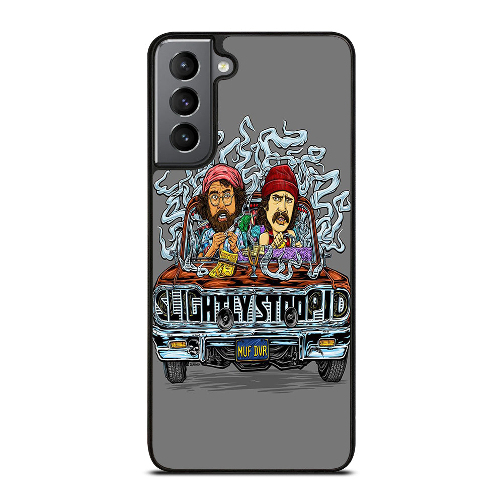 CHEECH AND CHONG SLIGHTLY STOOPID Samsung Galaxy S21 Plus Case Cover