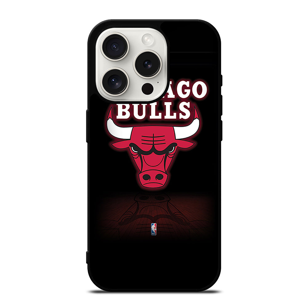 CHICAGO BULLS BASKETBAL LOGO iPhone 15 Pro Case Cover