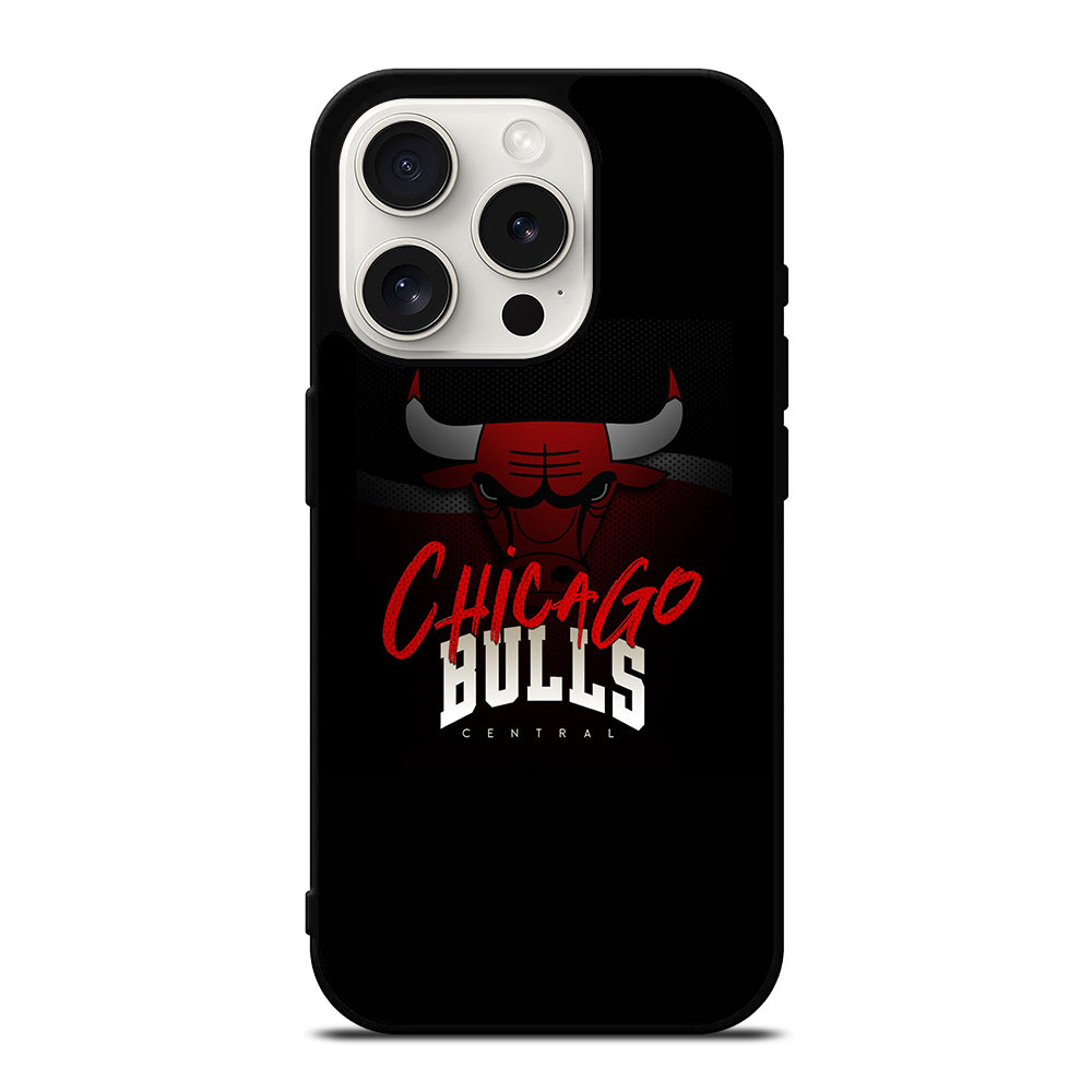 CHICAGO BULLS NBA SYMBOL iPhone 15 Pro Case Cover