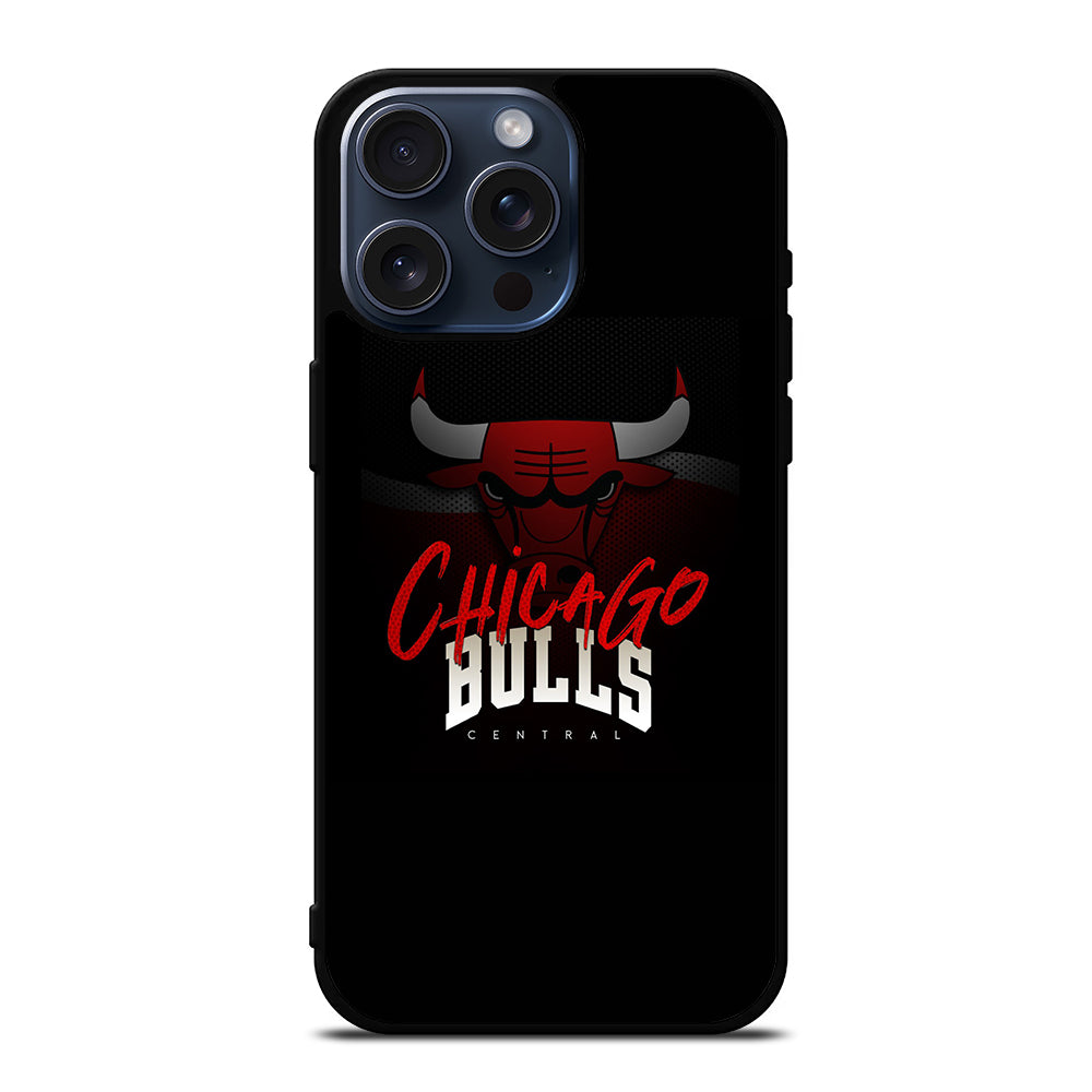 CHICAGO BULLS NBA SYMBOL iPhone 15 Pro Max Case Cover