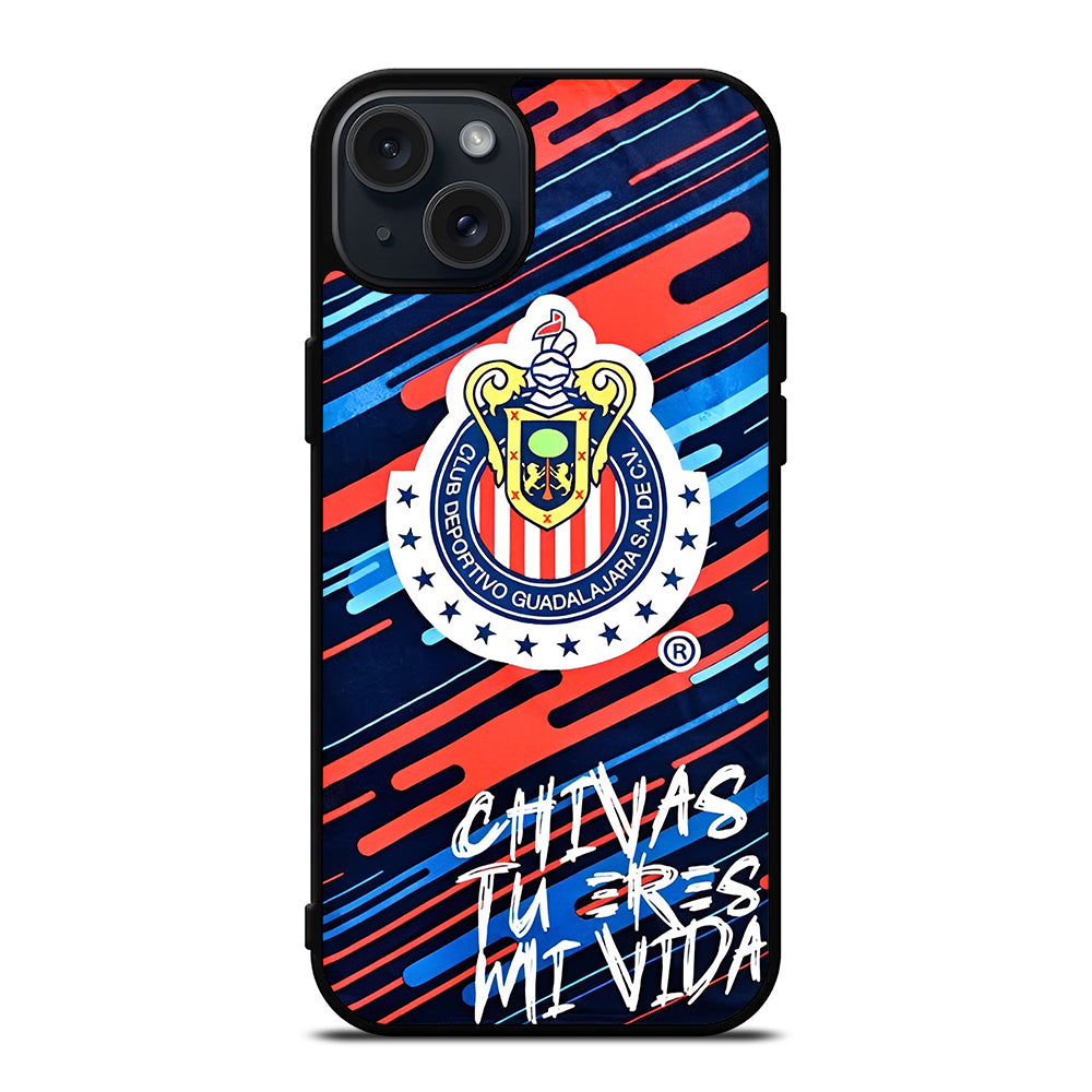 CHIVAS DE GUADALAJARA LOGO 4 iPhone 15 Plus Case Cover