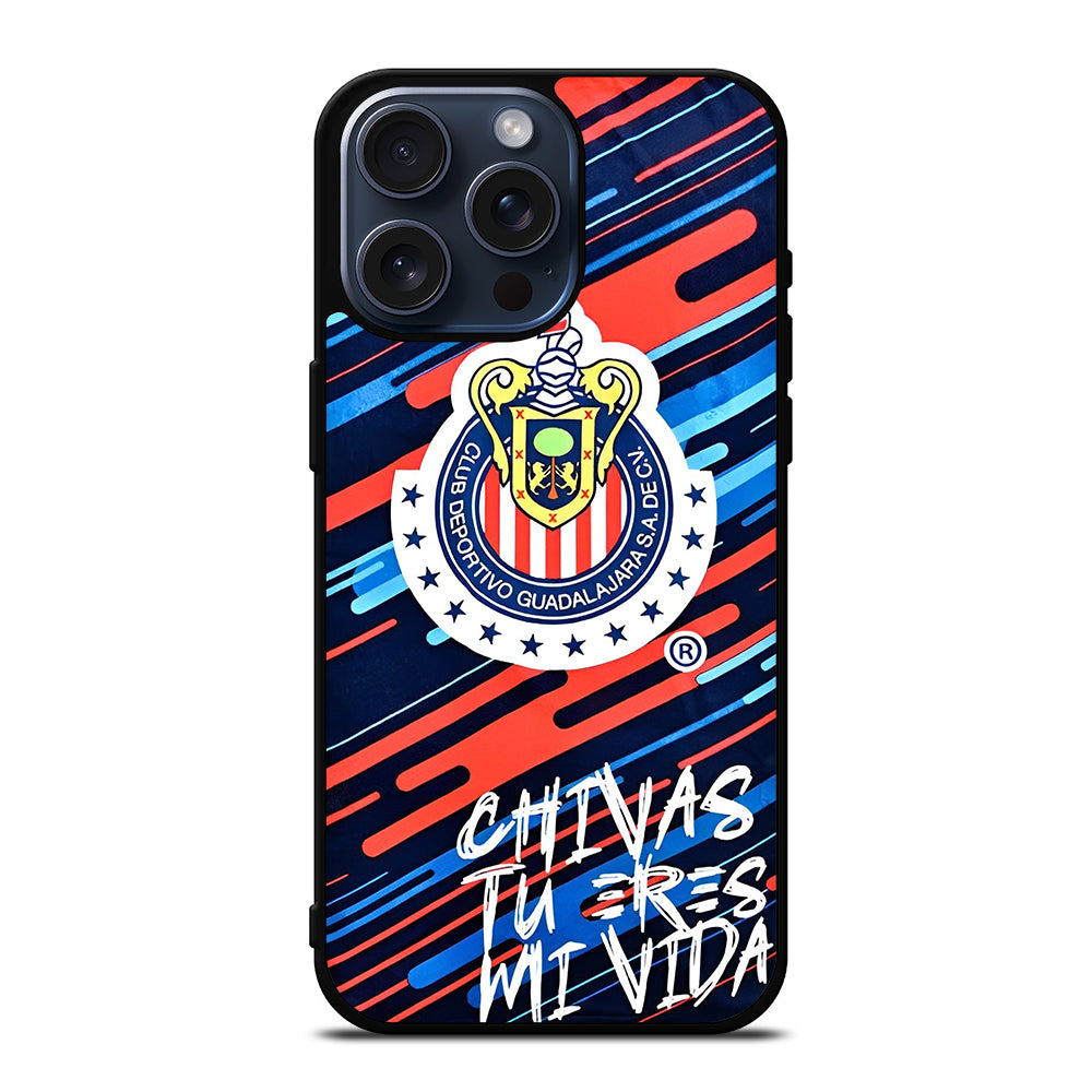 CHIVAS DE GUADALAJARA LOGO 4 iPhone 15 Pro Max Case Cover