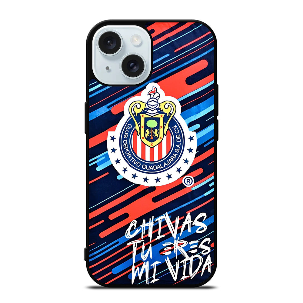 CHIVAS DE GUADALAJARA LOGO 4 iPhone 15 Case Cover