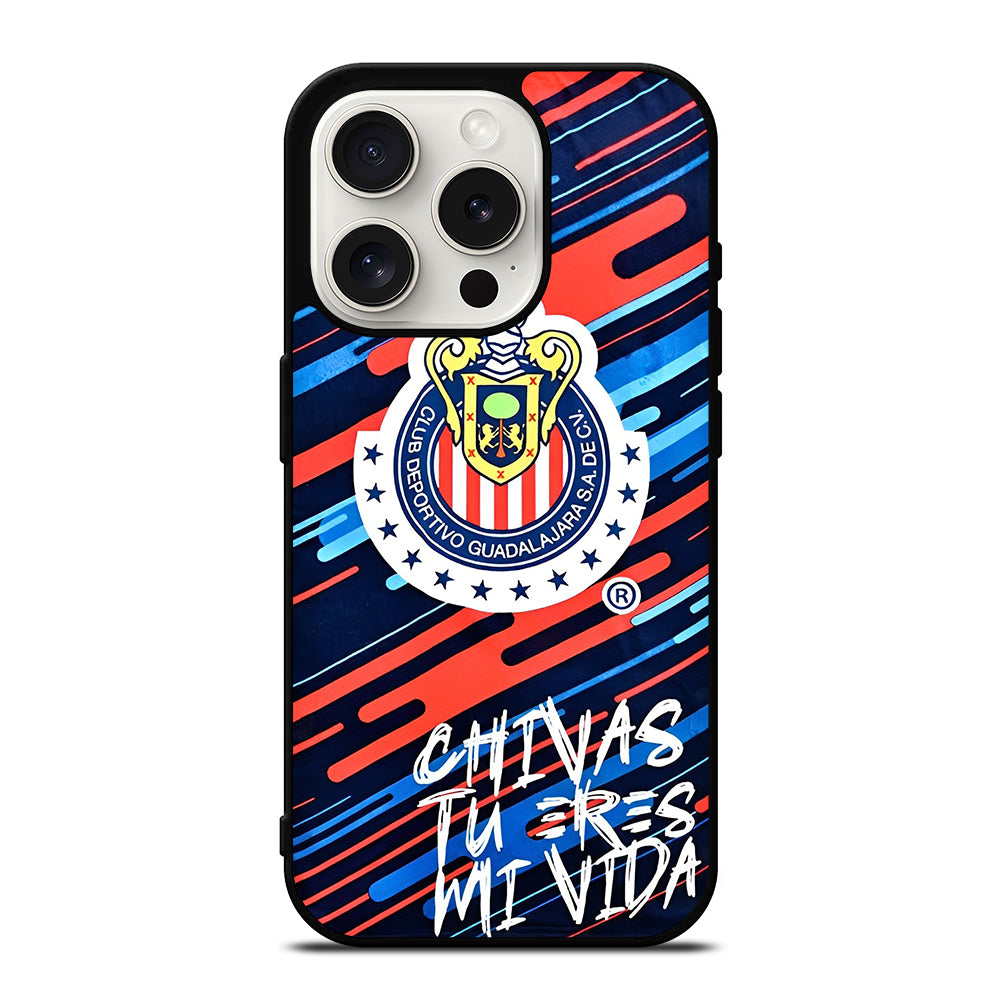 CHIVAS DE GUADALAJARA LOGO 4 iPhone 15 Pro Case Cover