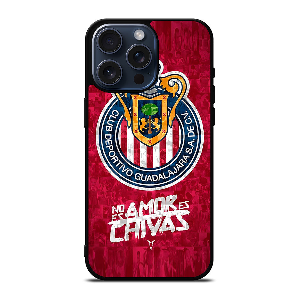 CHIVAS DE GUADALAJARA LOGO 5 iPhone 15 Pro Max Case Cover