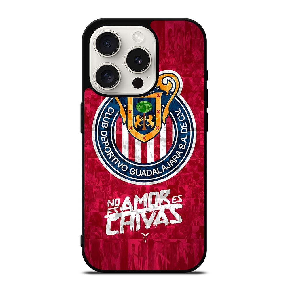 CHIVAS DE GUADALAJARA LOGO 5 iPhone 15 Pro Case Cover