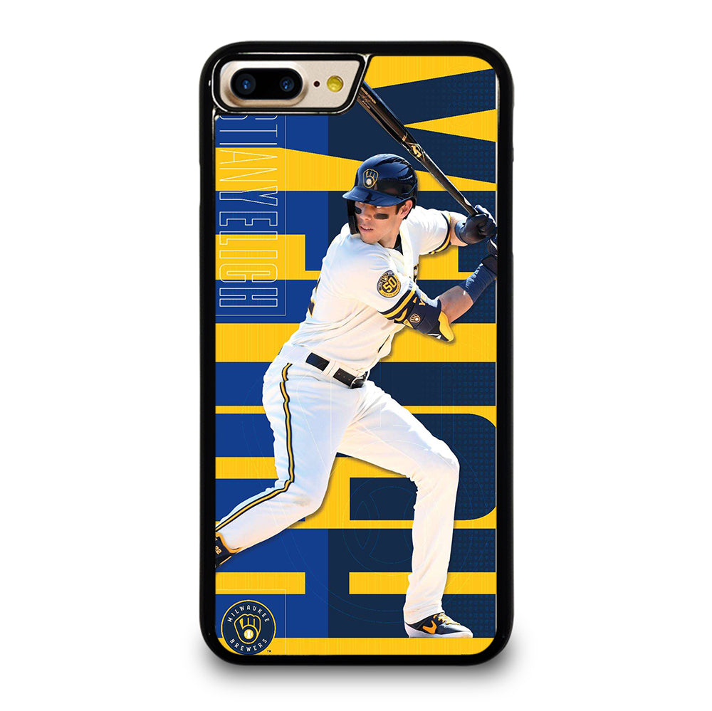 CHRISTIAN YELICH MILWAUKEE BREWERS 22 iPhone 7 / 8 Plus Case Cover